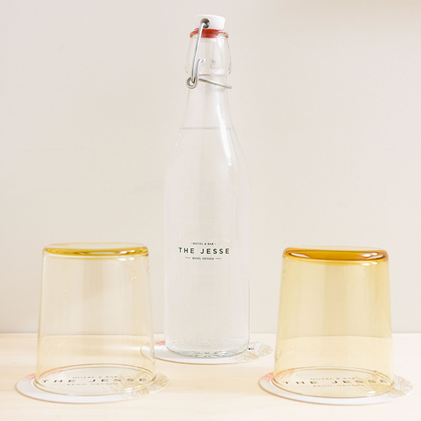 Rushton Smith - Custom Branding - The Jesse Hotel & Bar - Glassware
