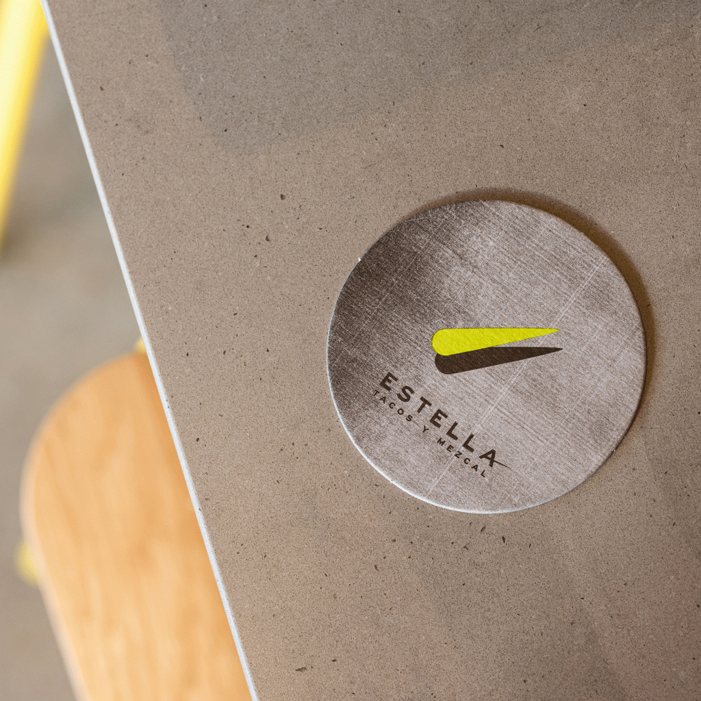 Studio Rushton Smith Branding Estella Tacos Y Mezcal Logo